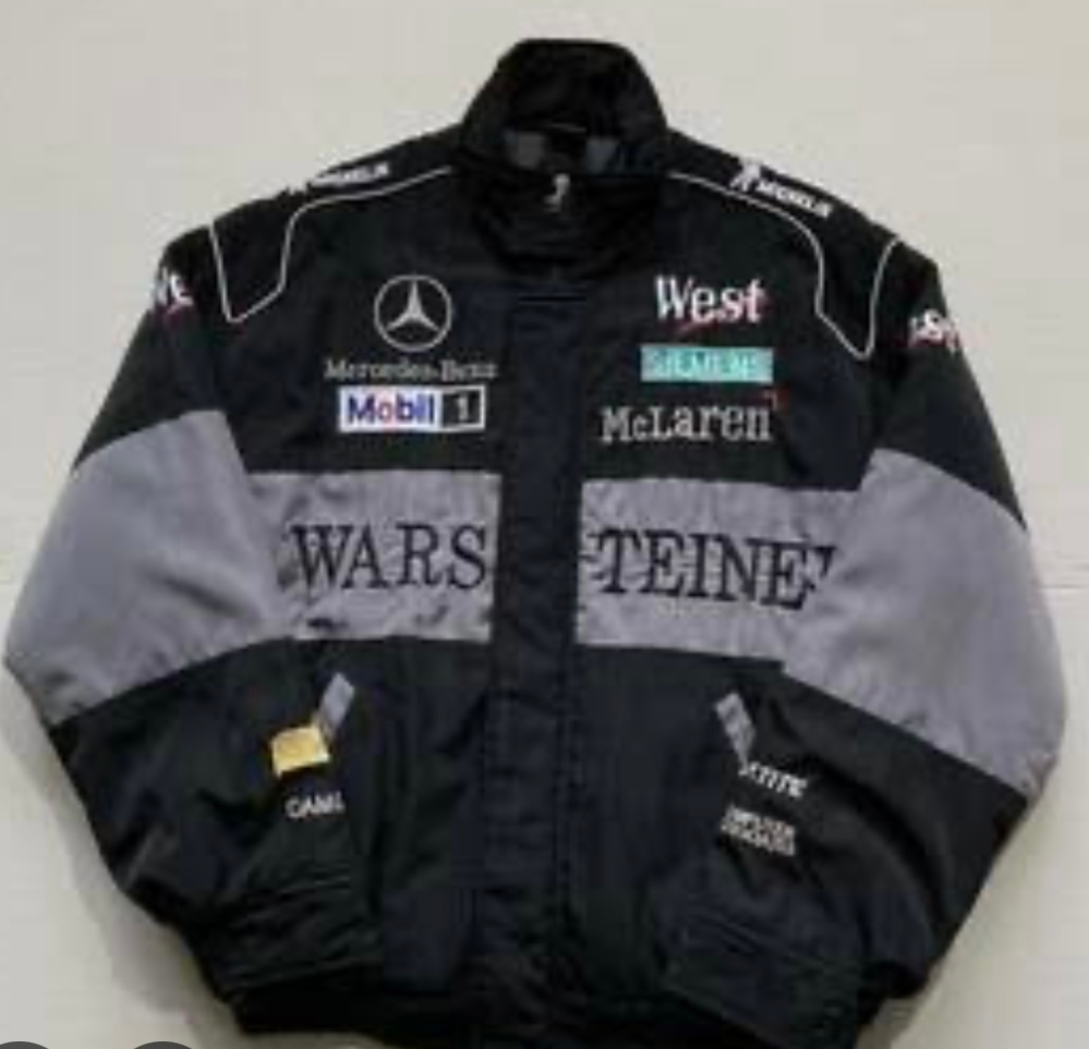 質問です。こうゆうメルセデスベンツのF1ジャケットの新品が欲