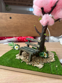 中学校の課題で書いた絵 今美術の授業で自画像を描いていて背景を写真の作品のような感じ