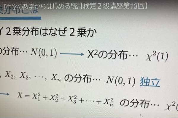 教えてサンタさん！ 統計の質問です。正規分布Nが(0,1)のときこれは何故独立と呼ばれるのでしょうか？