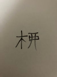 これは何という漢字ですか？ 