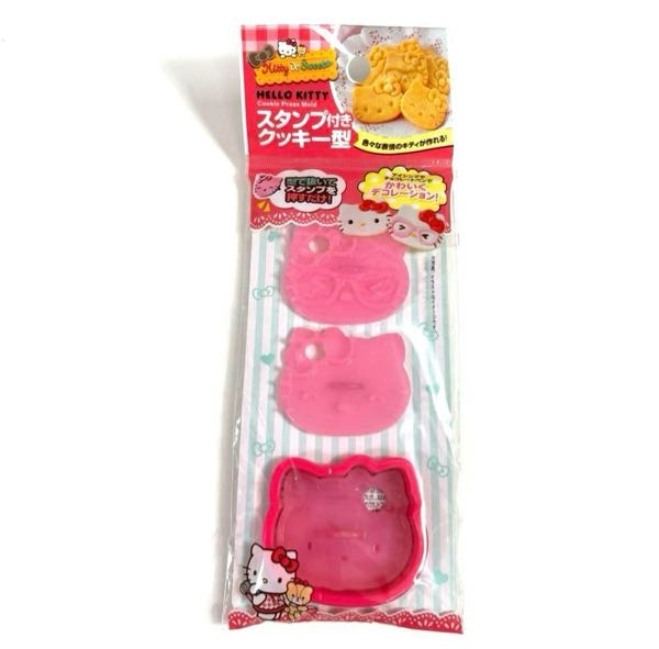 キティーちゃんのクッキー型が昔ダイソーに売ってたそうなのですが今は廃盤になったのか探しても見つけられません。また、メルカリでも売り切ればかりです。どこか売ってる情報あればおしてえください。