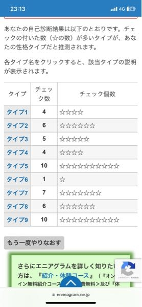 この場合エニアグラムとトライタイプってなにになりますか？ mbti エニアグラム トライタイプ