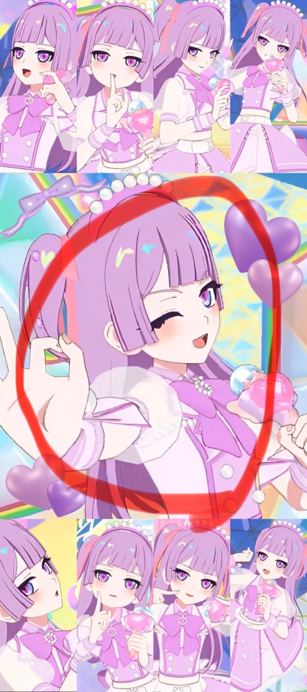 X等で画像を投稿した際に画面の⭕️部分のみ表示されておりタップ