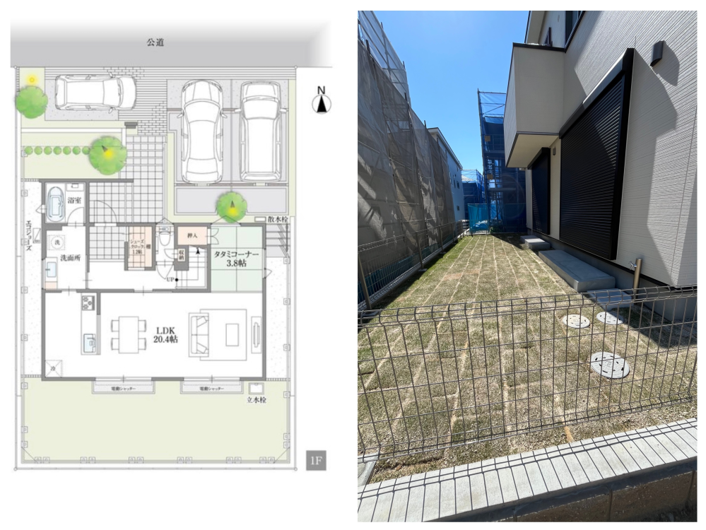 北向きの家に住んでおり南側の庭に物置を設置予定です。 日当たりなどの面で設置場所に迷っておりアドバイス頂きたいです。 物置はイナバのフォルタ(FS-1809S)となります。