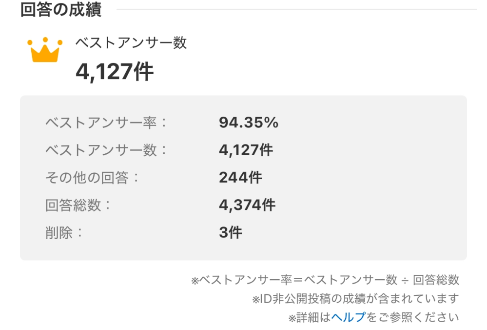 至急です！ ベストアンサー率を98%に上げる方法を教えてください！