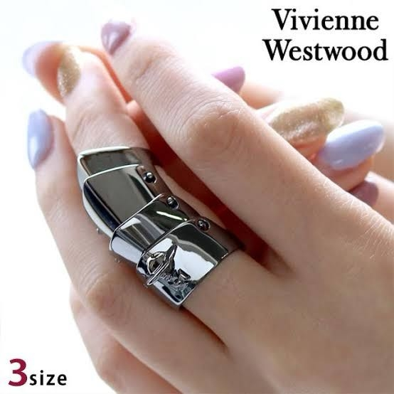 Vivienne Westwood アーマーリング　ピンク　証明書付属　Sサイズ VivienneWestwoodアーマーリングについて。アーマーリング愛用者