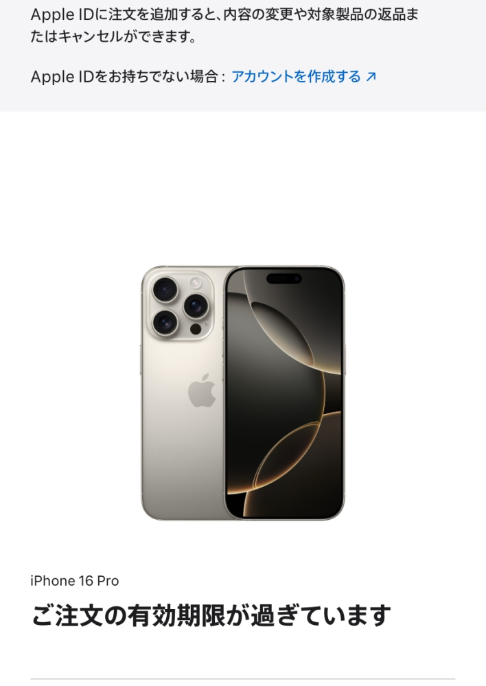 ペイディAppleで商品を購入しようとしたんですが、購入確定画面に移動