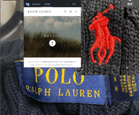 Polo Ralph Lauren【現行タグ】カシミヤ ボトルネック QRコード Polo Ralph Lauren【現行タグ】カシミヤ ボトルネック QRコード