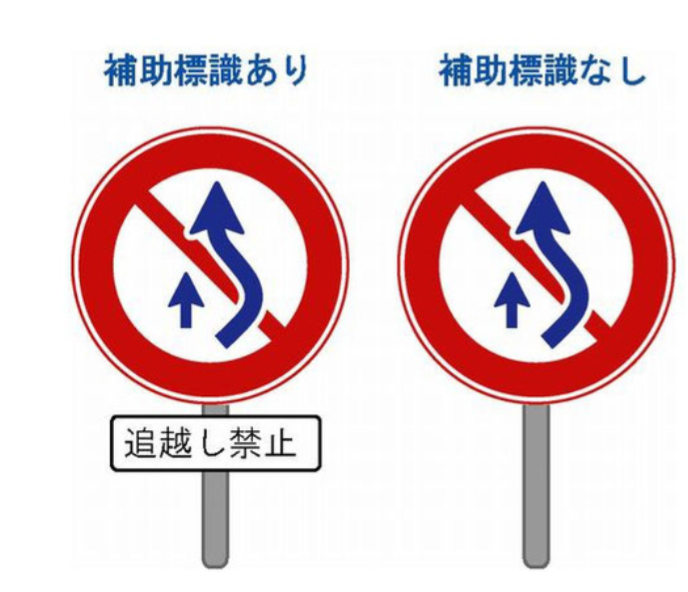 標識ありの場合は左追い越しも禁止されますか？