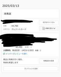 タワレコでお取り寄せ商品を購入したのですが、発送目安が14~35