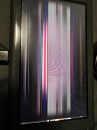 液晶表示がおかしくなった任天堂スイッチライト【液晶画面交換