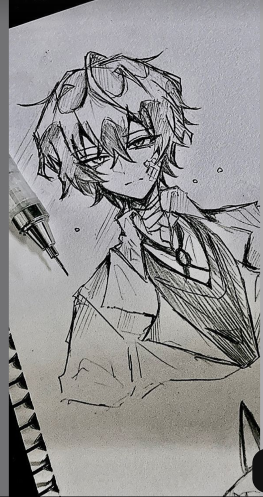 僕が書いた絵です、