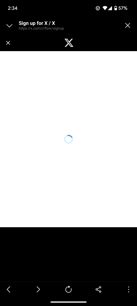 Xにアカウントを作りたいのですができません。助けてください