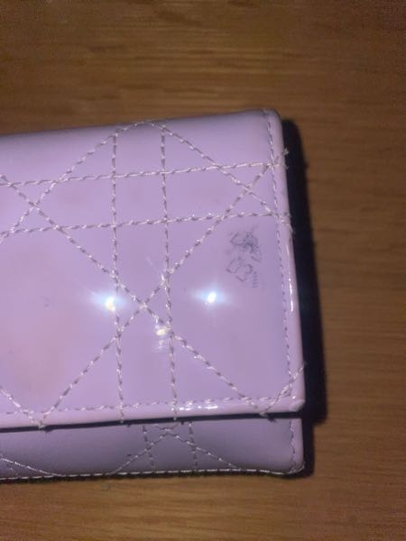 Lady Dior Lotusウォレット カナージュ　パテントカーフスキン DIOR | Lady Dior Lotus ウォレット カナージュ パテントカーフスキン