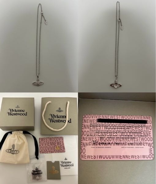 Vivienne Westwoodネックレス(某大吉で正規品と言われています。) ヴィヴィアンのネックレスを貰ったのですがこれは本物でしょうか、偽物