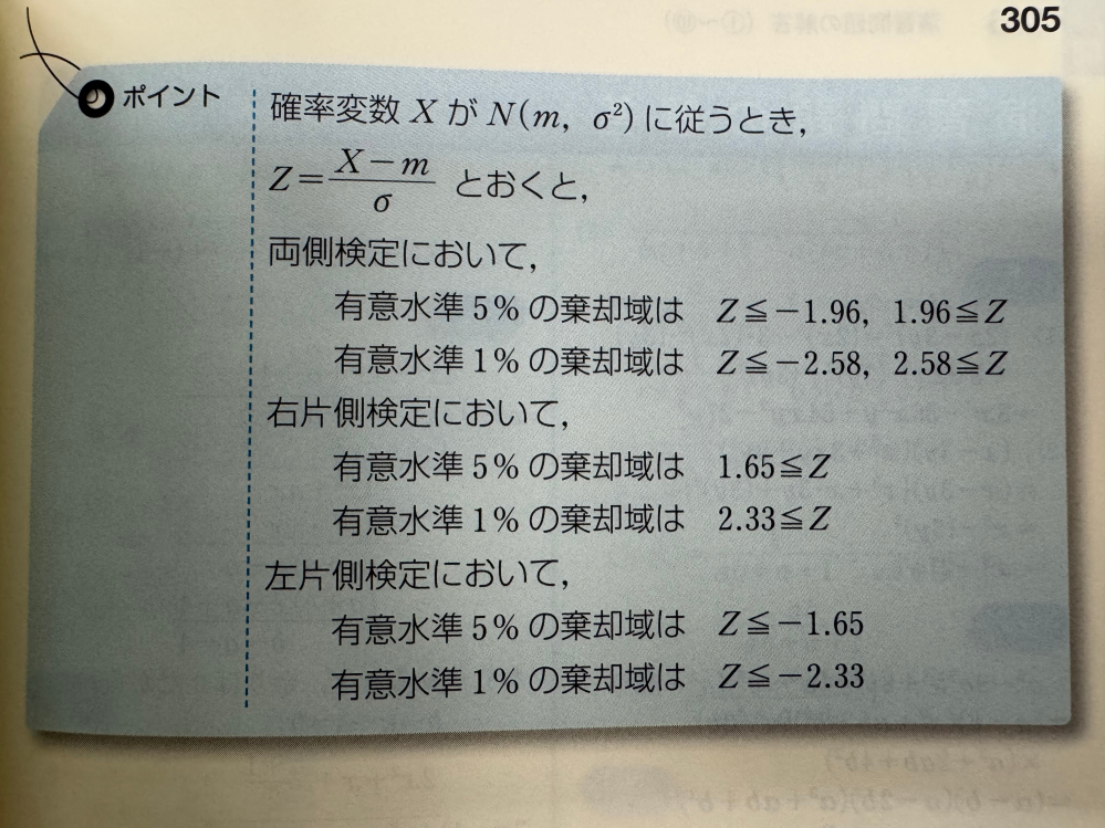 この1.96だか2.33とかいう数字って覚えるものですか？（ - Yahoo!知恵袋