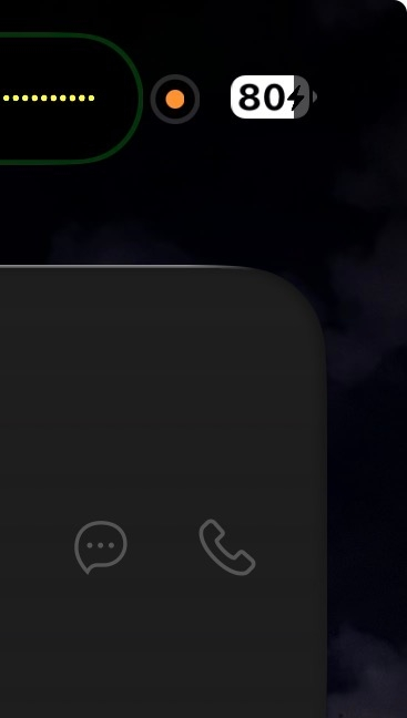 iPhone16についての質問です。 この充電マークは充電されているのですか？ されていないのですか？ 2.3ヶ月の間に数回画像のようになるのですが一体どう意味なのですかね。 有識者の方ご回答お待ちしております。