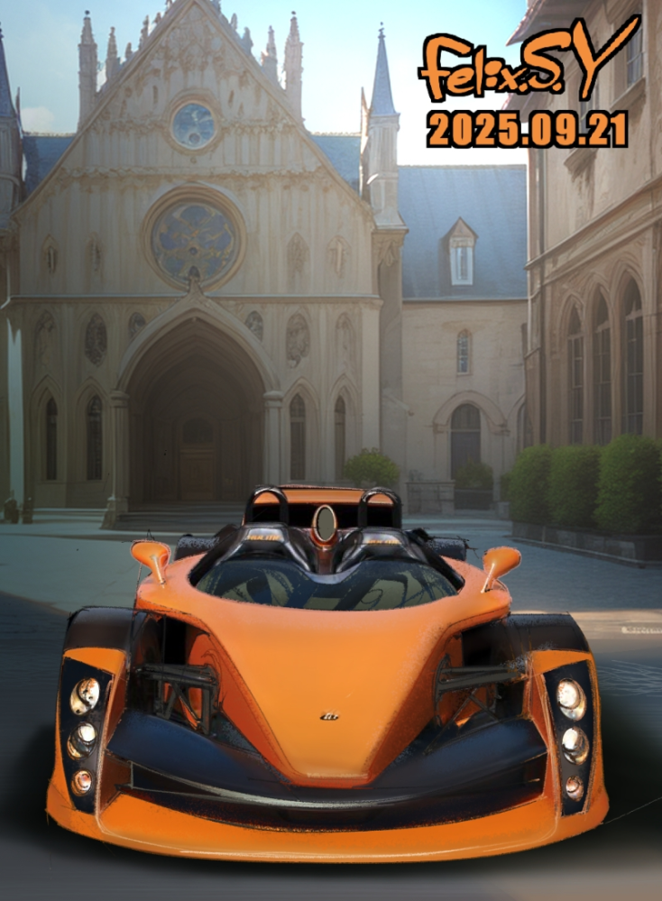 ★おはようごじゃいマシユマロ！ 新車カテのみなしゃん！ 暖かくなってきた金曜日、朝の５分のラクガキ絵でしゅ。何を描いたか、分かりましゅかあ？