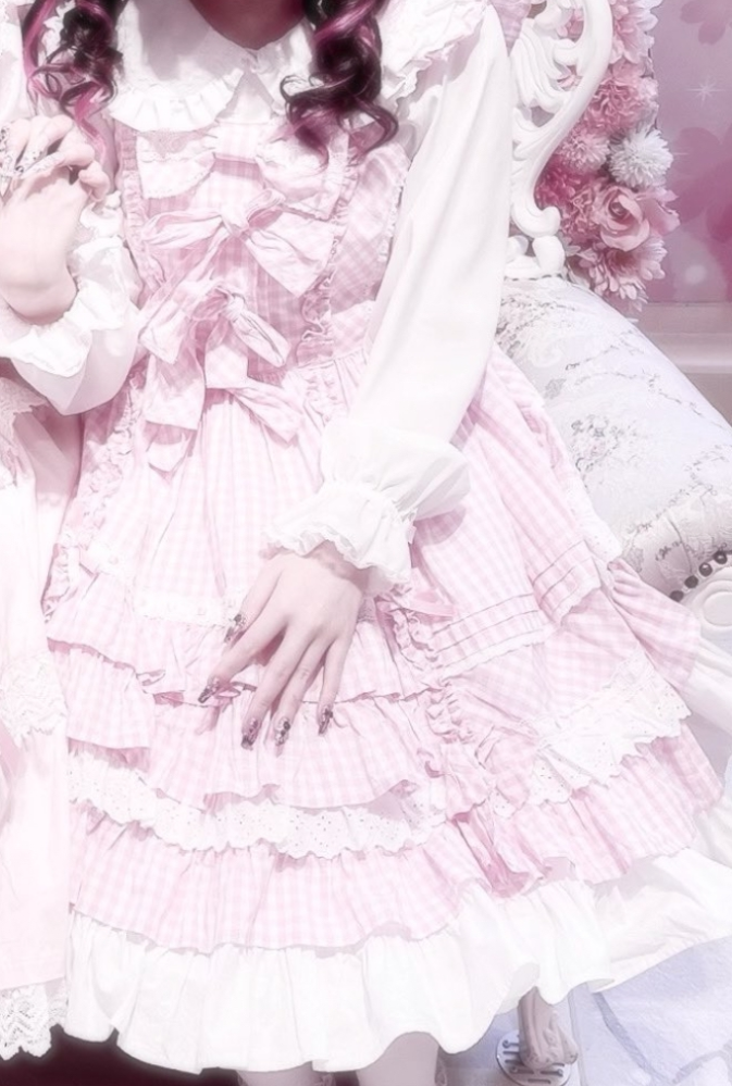angelic prettyプリティフリルジャンパースカートアンジェリック白ロリ ロリィタに詳しい方に質問です｡ﾟﾟº(ﾟ´ω`ﾟ)ºﾟﾟ。 - こちら - Yahoo