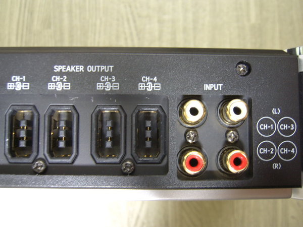アルパインの4チャンネルパワーアンプ(PDX-4.150)を2チャンネ