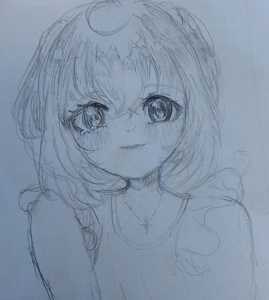 小学1年生の妹が描いた絵です。 - 友達にうまいと言われるそ