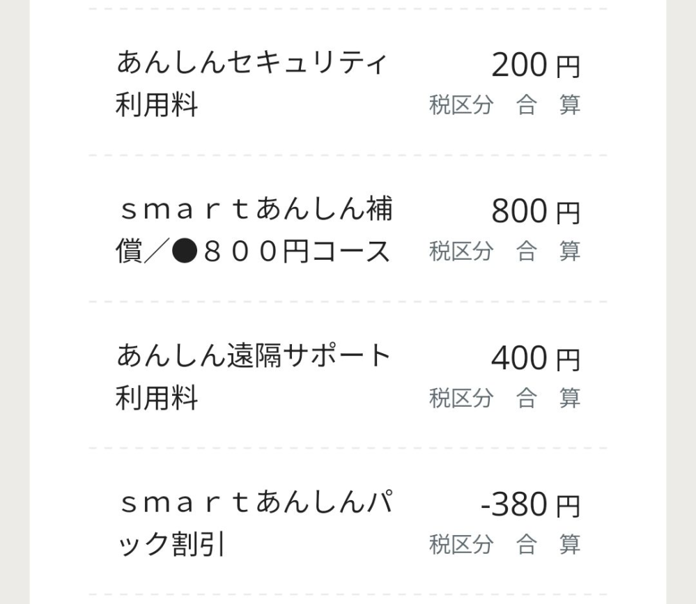 ドコモのその他利用サービスが高いのですが、この中で外してもいいようなものはありますか？ また、遠隔サポートは必要ないのですが、外すと、少し安くなるのでしょうか？