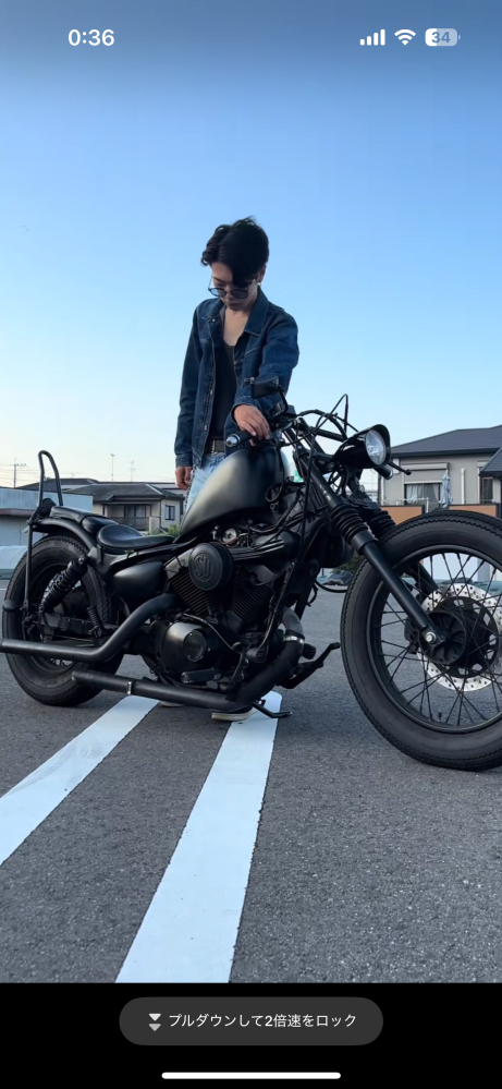 高校生になったらビラーゴ250のニューロッドに乗ってみたいん 