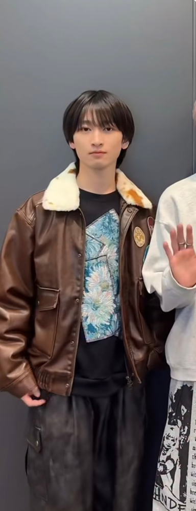 ICEx筒井俊明くんが着ている上のジャケットがどこのかわかる