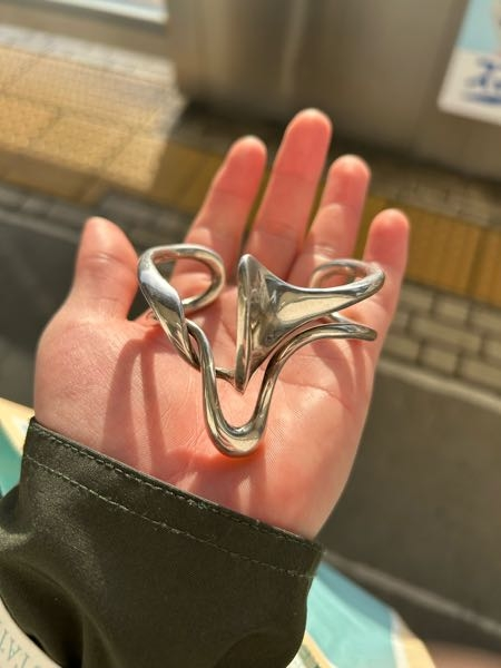 有識者の方、こちらのシルバーブレスレットの特定をお願いしたいです