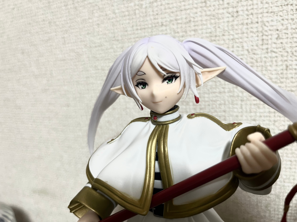 一番くじのフィギュアの塗装ミスが見つかりショックです…。ht