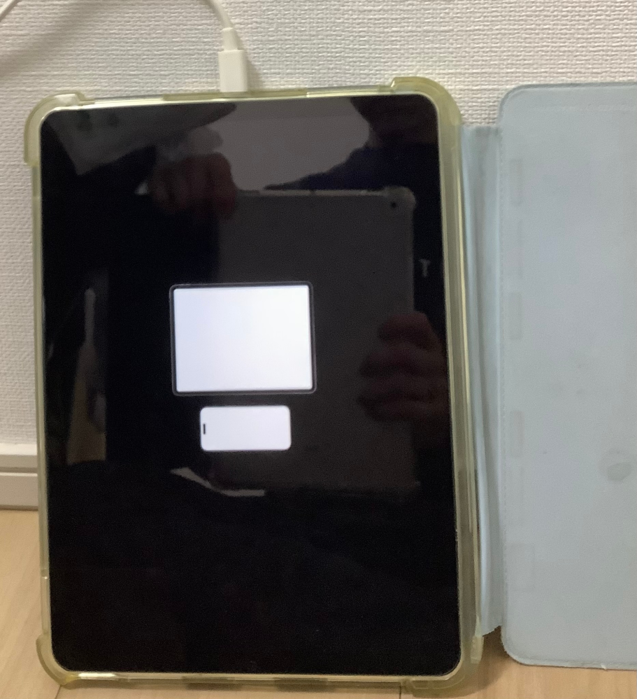 大至急】友達のipadairがこのような画面になり、どうすればいいの