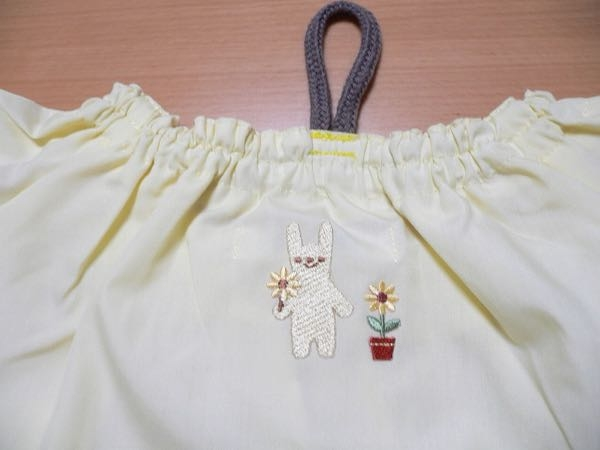 幼稚園 スモック 紐 型紙 オーダーメイド 幼稚園 小学校手提げ 給食 