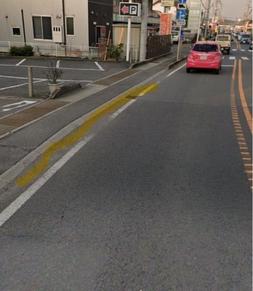 4月からの自転車ルールこういった写真の自転車専用レーンがない 