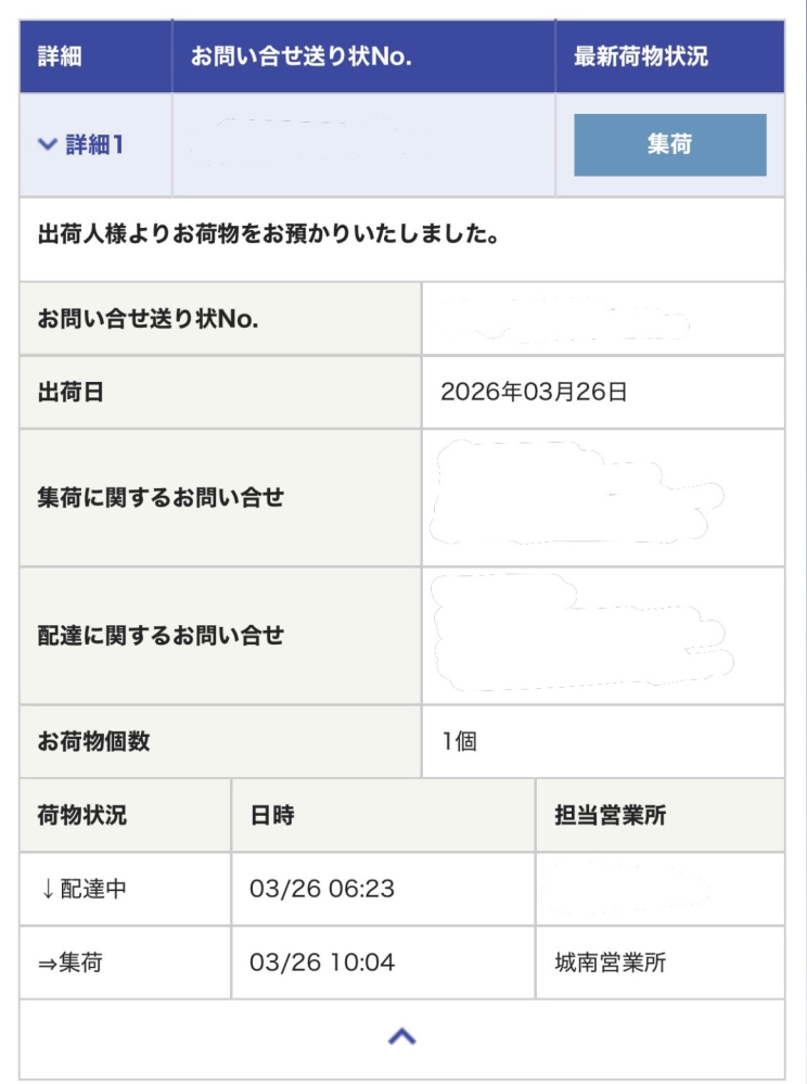 至急です。佐川急便について質問です。国際配送を利用しており先