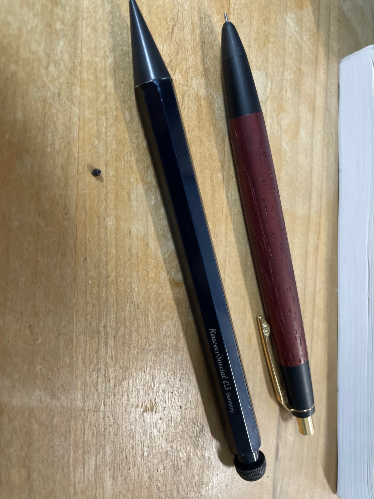 野原工芸旧型のシャーペンについて質問です。 - 野原工芸旧型の