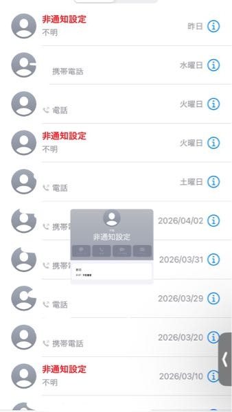 最近、朝の3時台や4時台に非通知から電話が来ます。何が目的な 