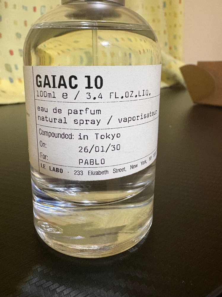ルラボの香水について質問ですガイアック10の100mlボトル... - Yahoo 