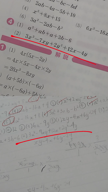 SEGの数学のクラス分け試験って上のクラスと下のクラスでは問題