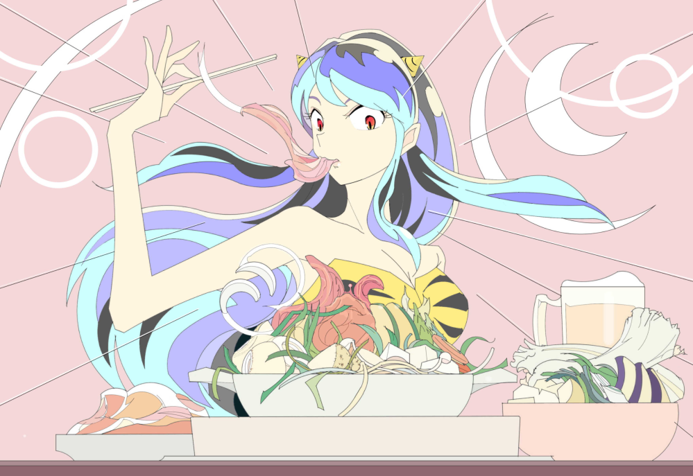 いらぶじまま 昭和のアニメヒロインにジンギスカンを食べさせてみました誰だかわかり