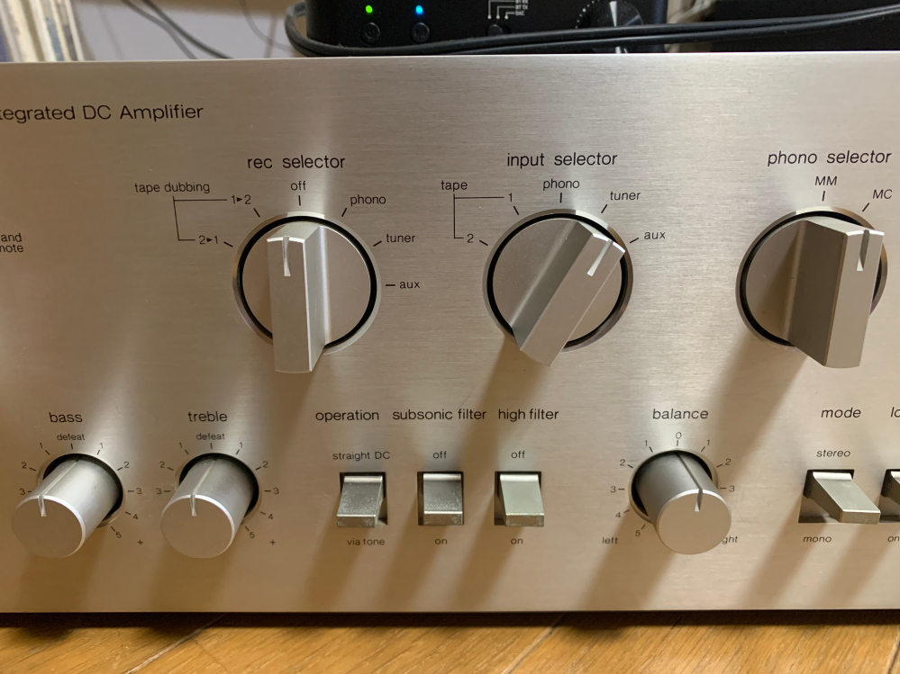 外観の状態は良いTechnicsのsu-v6というプリメイン - Yahoo!知恵袋