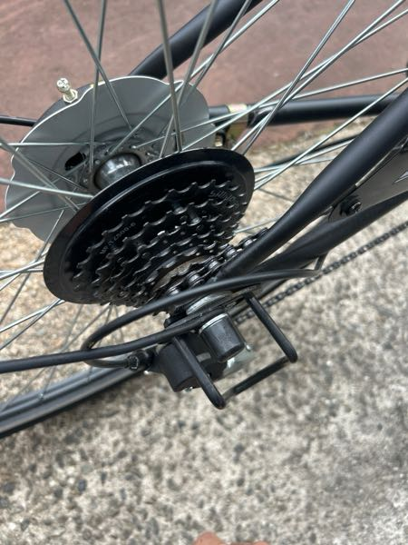 クロスバイクのギアに関してなのですが今前3後ろ6の計18段変変速