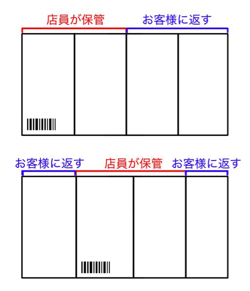 コンビニの収納代行についてです。 - 4枚綴りのものがきますが画
