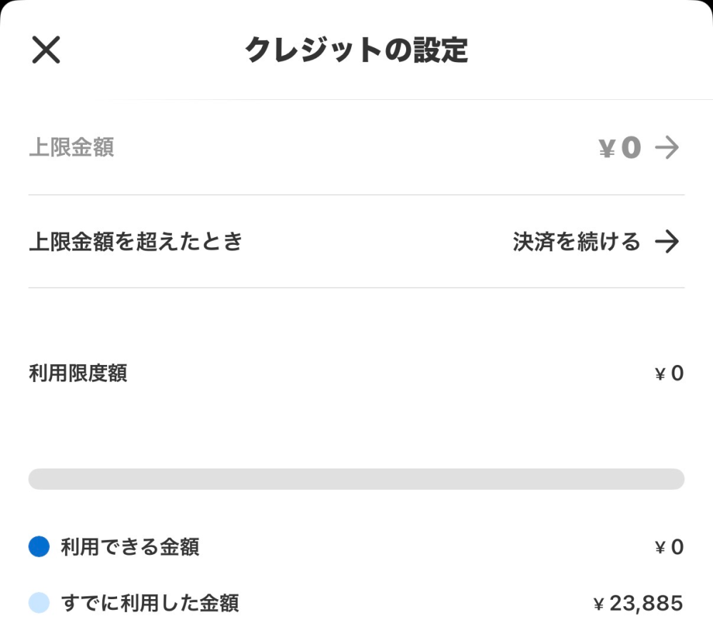 メルカリのカードについて質問です。これって上限金額のところ押