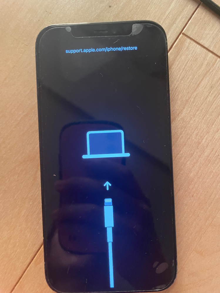 iPhone12プロが急に故障しました。下記画面から動きませ - Yahoo!知恵袋