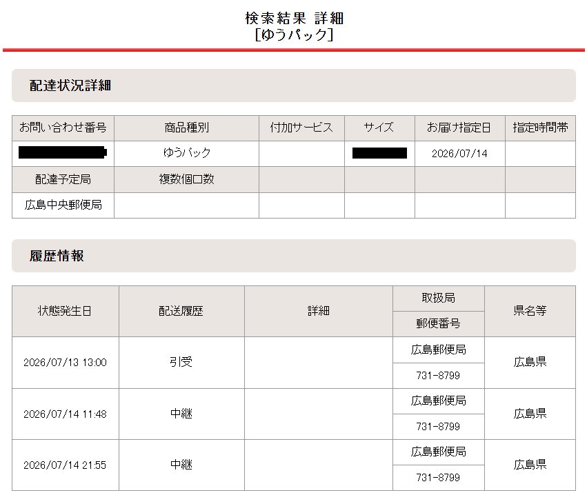 発送予定日とはなんですか？発送予定日に家に届くって認識であって