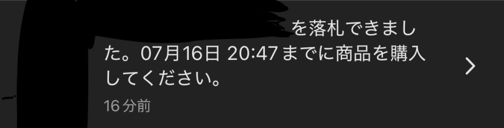 他の人が入札したのに落札しましたって表示されましたこういうことって