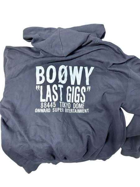 有識者の方にお伺いしたいです！boowyのlastgigsの当時のグッ