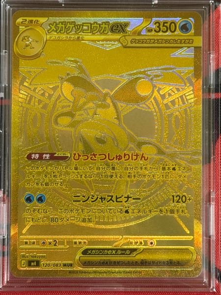ポケモンカードのメガゲッコウガexMURをPSA鑑定に出した - Yahoo!知恵袋