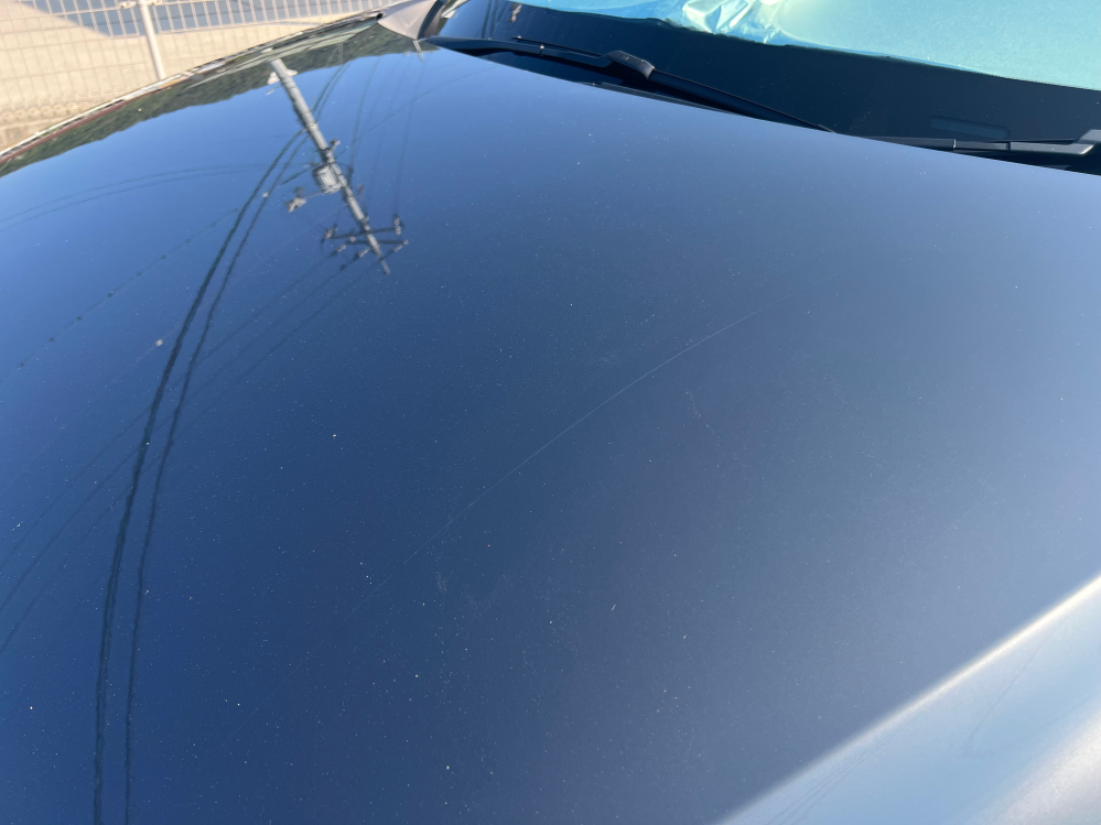 納車したての新車の初めての傷について、相談です。 - 1週間前に、マツ