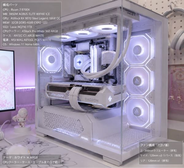 ゲーミングPCを組み立て代行に依頼して買おうと思っています。 - Ch